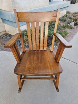 Vintage Oak Rocker