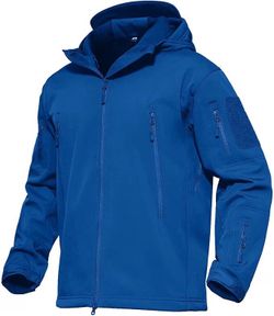Men's Size Med Jacket Tactical Waterproof Softshell Rain Coat