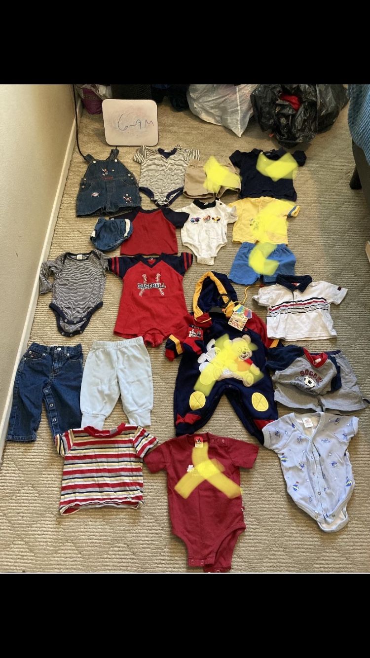 Baby Boy Clothes On Hold For Adriene (6-12M)
