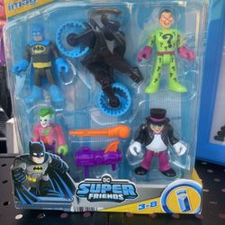 Dc Imaginext Batman 5 Pack 