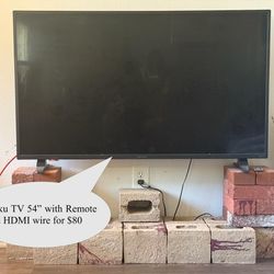 54" Sharp Roku TV