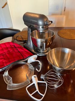 KitchenAid Artisan 5-Qt Tilt-Head Stand Mixer 300W 10-Speed Mixer Used Custom