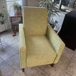 Sage Green Recliner $40