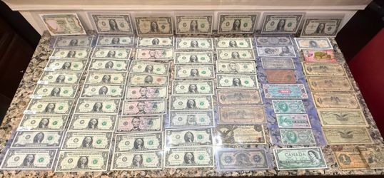 Paper money lot