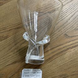Steuben Crystal SpiralVase #8058 David Pollard