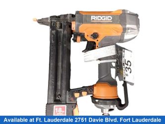 Ridgid At161002 Orange Cordless Framing Nailer