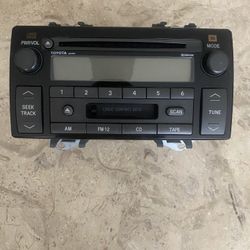 2002 Toyota Camry Radio