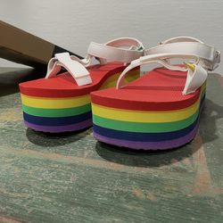 Teva platform sandles