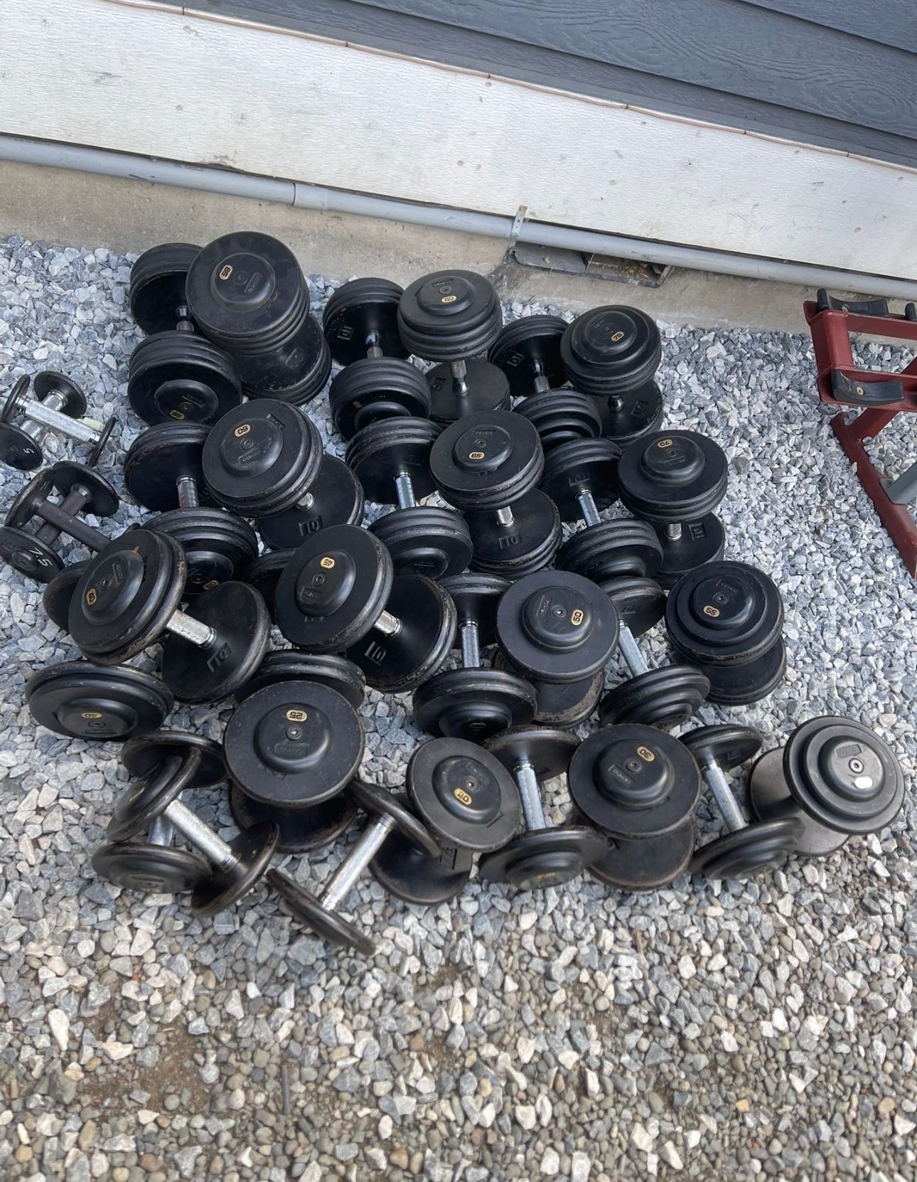 Dumbbells 5-85 Lbs