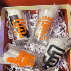 Sf Giants Shot Glass Set