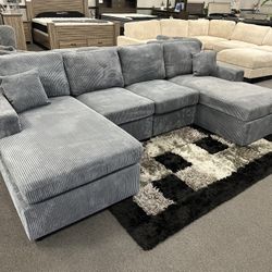 Gray Sofa Sectional 