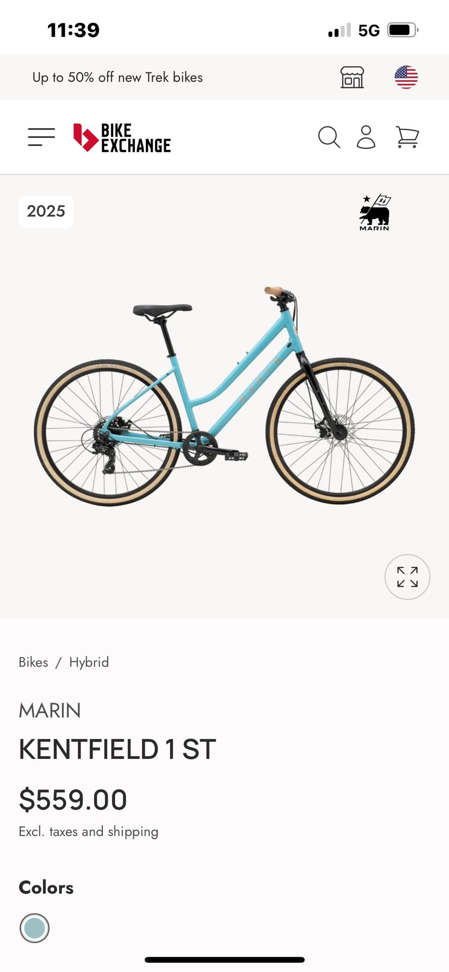 Marin Kentfield 1 Bike