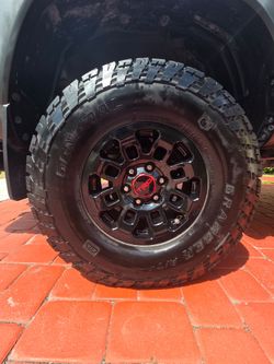 Trd wheels and tires $900