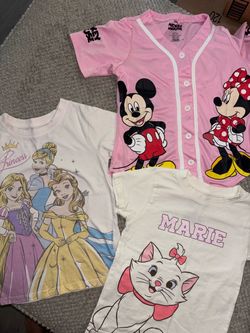 Girls Disney shirts
