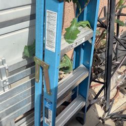 4 foot ladder and a 6 foot ladder and a little giant ladder all for sale package deal or sell separate