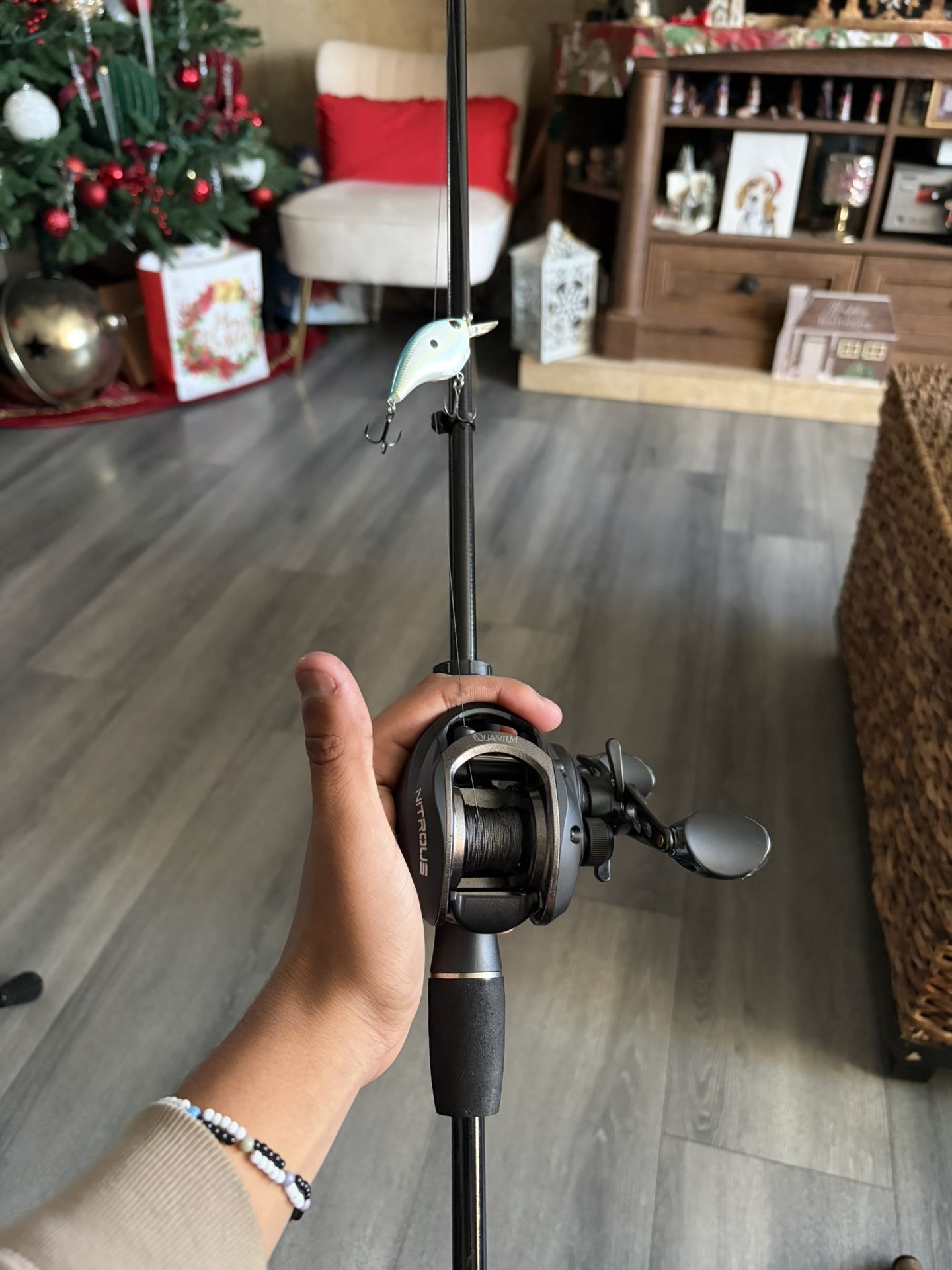 Quantum Nitrous Baitcaster Reel 150