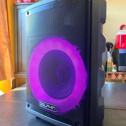 Speaker Bluetooth Karaoke Woofer 8" Super Bass Profundo Inlambrico Recargable 