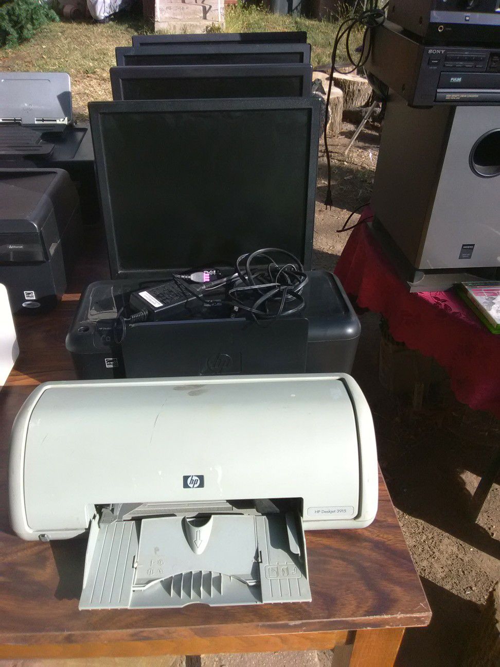 Desktop printers and Dell monitors for $10 each now in NE DC