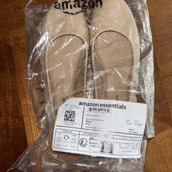 Beige Ballerina Flats