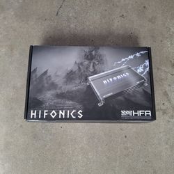 Hifonics HFA 1000.2 Class AB Amplifier. Good Used Works. Pick Up Merced 90.00
