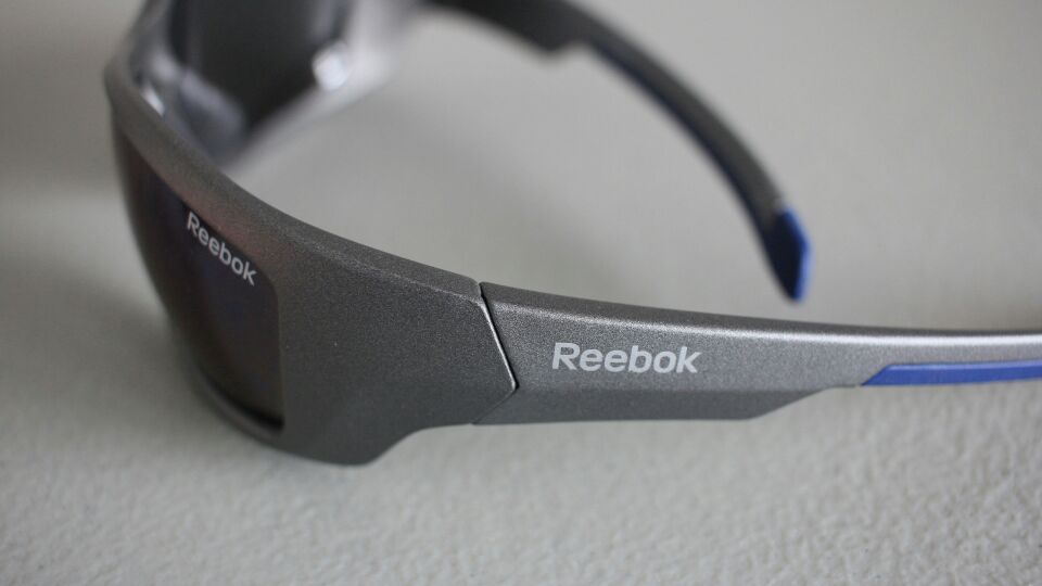 Reebok sunglasses 😎 grey and blue 9/10