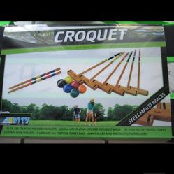 Croquet 6player Set Large