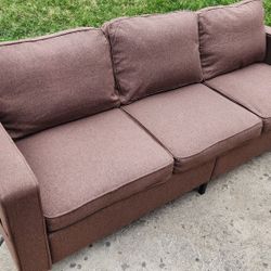New BROWN 3 Seater Couch 