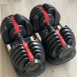 Bowflex SelectTech 552 Dumbbell, Adjustable, 