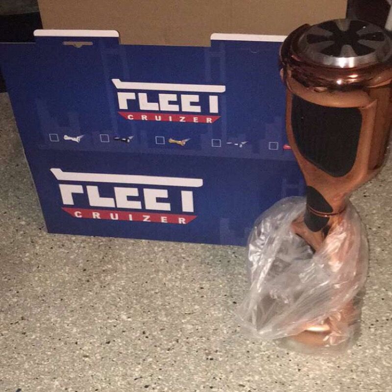 Fleetcruizer Hoverboard chrome