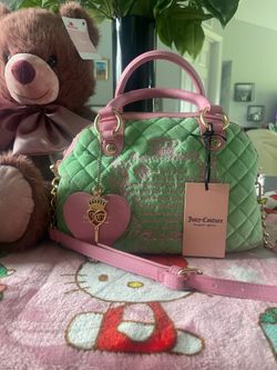 New mint green juicy couture bag