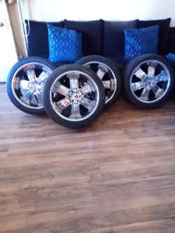 20" Velocity Rims