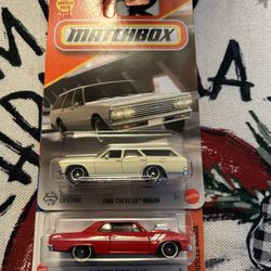 Chevys Chevelles 64 Wagon & 66 SS Collectibles Toys 