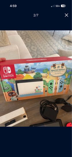Nintendo switch animal crossing