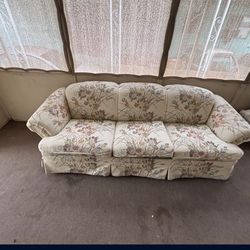 Floral Printed Couch