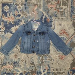 Girls-OSHKOSH  Jean Jacket- Size 4T/4A