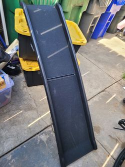 61 Inch Folding Dog Ramp for Cars, Non-Slip Dog Pet Stairs, Step Ladder