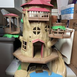 Calico Critters Tree House And House 