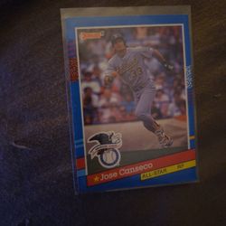 1991 DONRUSS Jose Canseco Dbl Err