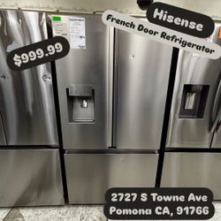 Hisense Pureflat French Door Refrigerator
