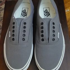 Men's vans grey low top