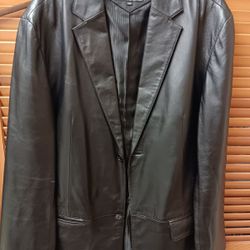 Mens Leather Jacket Sz.42R