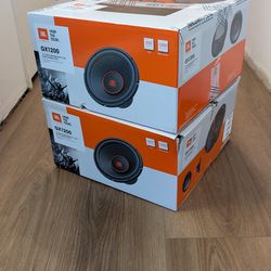 Two BNIB JBL GX1200 12" Subwoofers