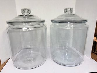 2 Gallon Glass Canisters