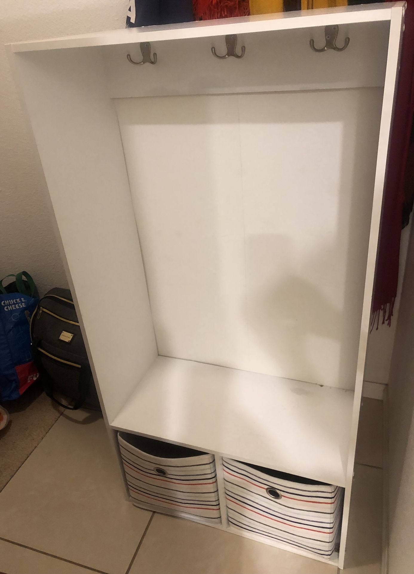 Tall Organizer With Hooks Household