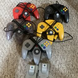 Nintendo 64.controllers