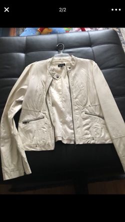 Bebe leather jacket worn once