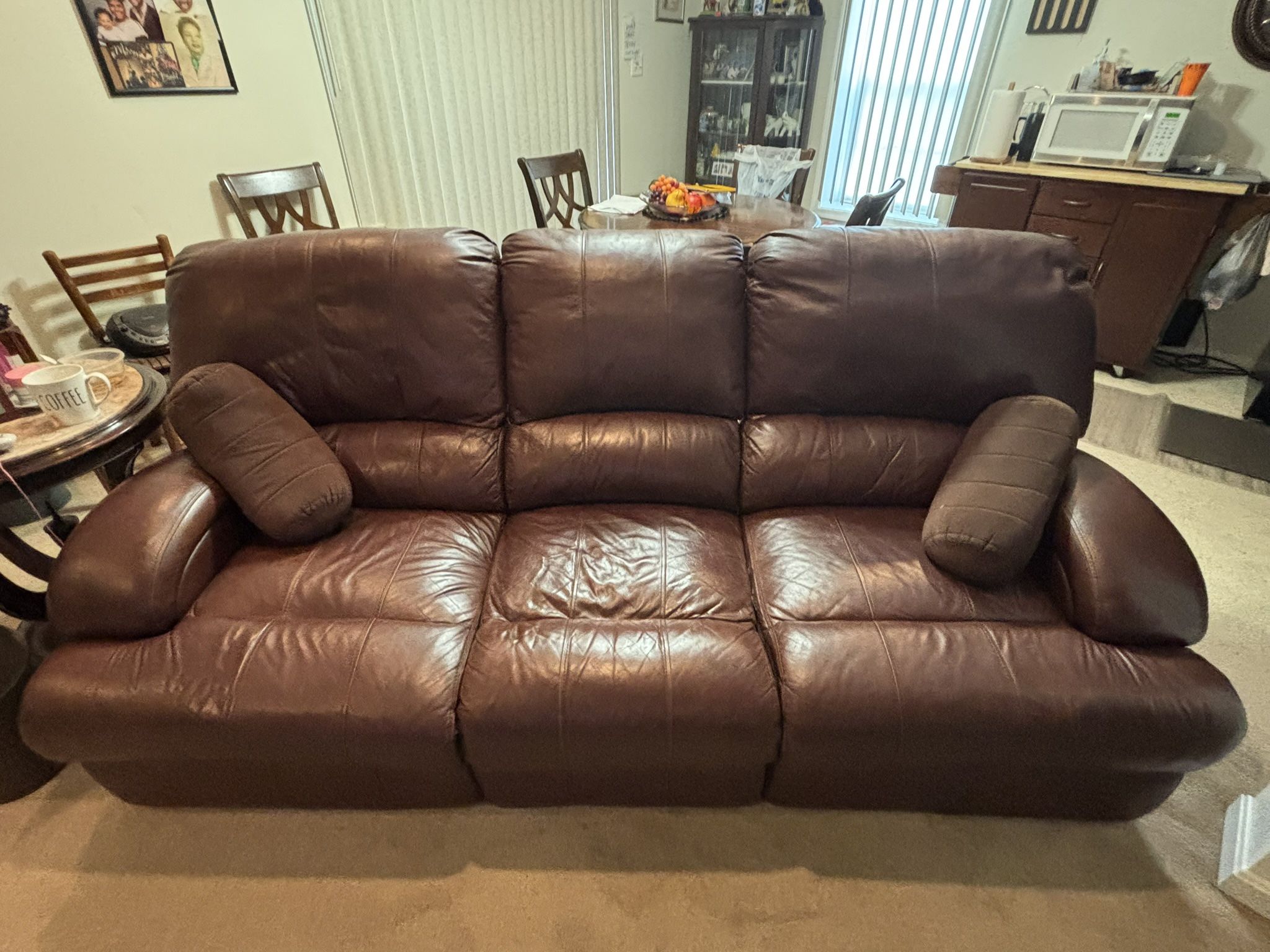 Great Condition, Reclining Sofa