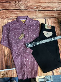 Bundle Camisa Pantalón Cinto