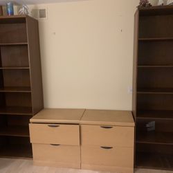 Wood Filing Cabinets