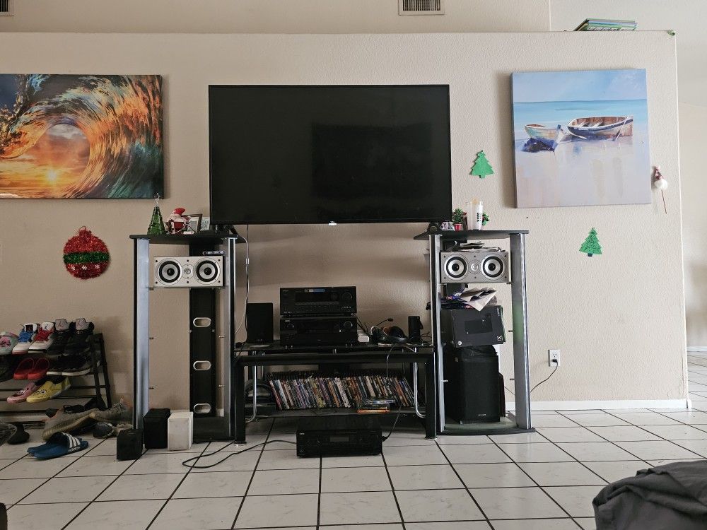 3 Receivers and Entertainment Center Lot For Sale